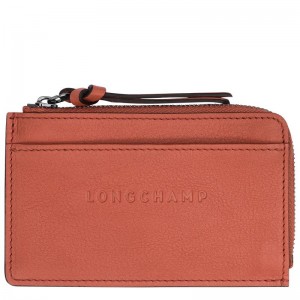 Longchamp 3D Kaarthouder Heren Rood | 056731-VJW