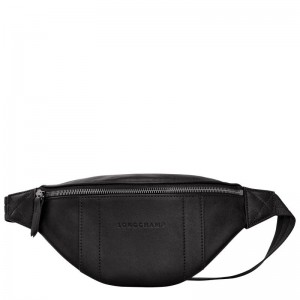 Longchamp 3D S Heuptas Dames Zwart | 410738-FXC