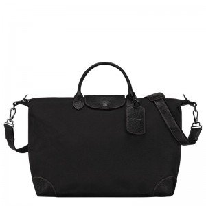 Longchamp Boxford S Reistas Heren Zwart | 275486-VTC