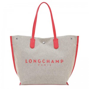 Longchamp Essential L Tote Tassen Dames Rood | 389520-PXO