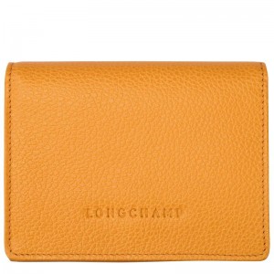 Longchamp Le Foulonné Portefeuille Dames Abrikoos Oranje | 024831-VLR