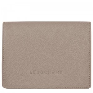 Longchamp Le Foulonné Portefeuille Heren Grijs | 381640-PLD