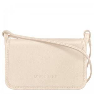 Longchamp Le Foulonné XS Clutch Dames Wit | 916083-AHS