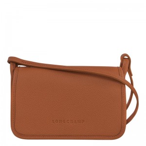 Longchamp Le Foulonné XS Portefeuille Dames Bruin | 426953-WZY