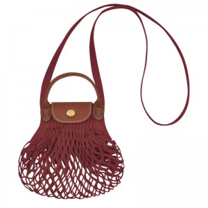 Longchamp Le Pliage Filet XS Mesh Bag Dames Bruin | 018325-HFC