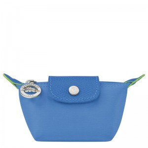 Longchamp Le Pliage Green Portemonnee Dames Blauw | 756891-GHY