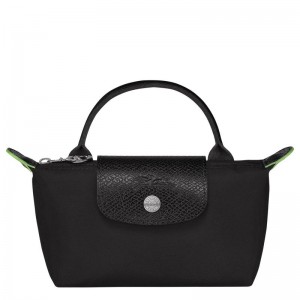 Longchamp Le Pliage Green with handle Zak Heren Zwart | 578421-KBJ