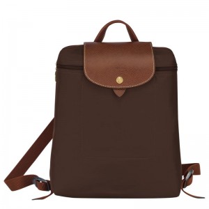 Longchamp Le Pliage Original M Rugzakken Heren Bruin | 918064-EIV