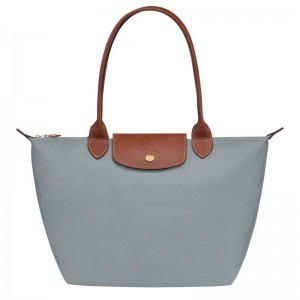 Longchamp Le Pliage Original M Tote Tassen Dames Grijs | 235047-NDG