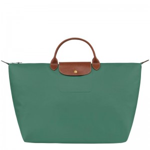 Longchamp Le Pliage Original S Reistas Dames Groen | 407352-BZS