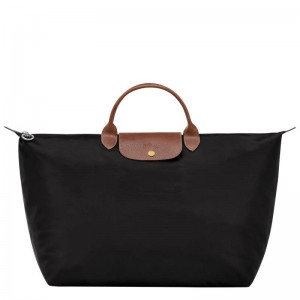 Longchamp Le Pliage Original S Reistas Dames Zwart | 803694-JTL