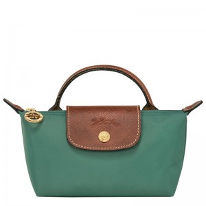 Longchamp Le Pliage Original with handle Zak Dames Groen | 316948-OBD