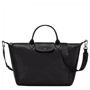 Longchamp Le Pliage Xtra L Handtas Dames Zwart | 983564-PBF