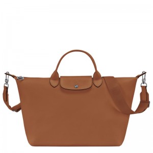 Longchamp Le Pliage Xtra L Handtas Heren Bruin | 629043-BVH