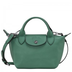 Longchamp Le Pliage Xtra XS Handtas Dames Groen | 945872-AYF