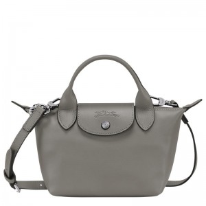 Longchamp Le Pliage Xtra XS Handtas Dames Grijs | 123804-KLU