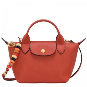 Longchamp Le Pliage Xtra XS Handtas Dames Rood | 597140-BYP