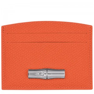 Longchamp Roseau Kaarthouder Dames Oranje | 253960-HOV