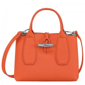 Longchamp Roseau S Handtas Dames Oranje | 128657-GAR