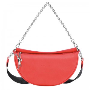 Longchamp Smile S Crossbodytassen Dames Rood | 923156-IUX