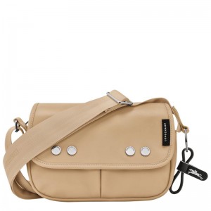 Longchamp Très Paris S Crossbodytassen Dames Beige | 906487-JVM