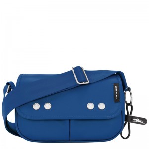 Longchamp Très Paris S Crossbodytassen Dames Blauw | 481673-INJ