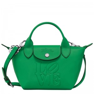 Longchamp x Robert Indiana XS Handtas Dames Groen | 856247-USA