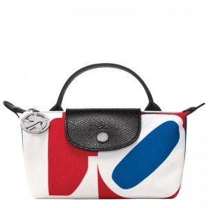 Longchamp x Robert Indiana Zak Heren Wit | 324609-YJP