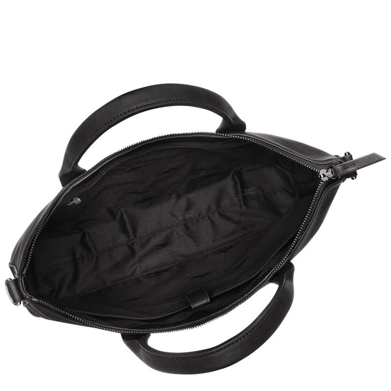 Longchamp 3D Aktentas Heren Zwart | 162935-MVT