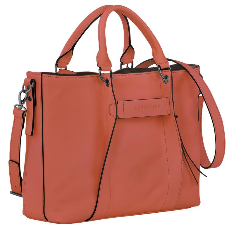 Longchamp 3D L Handtas Dames Rood | 571924-SKE