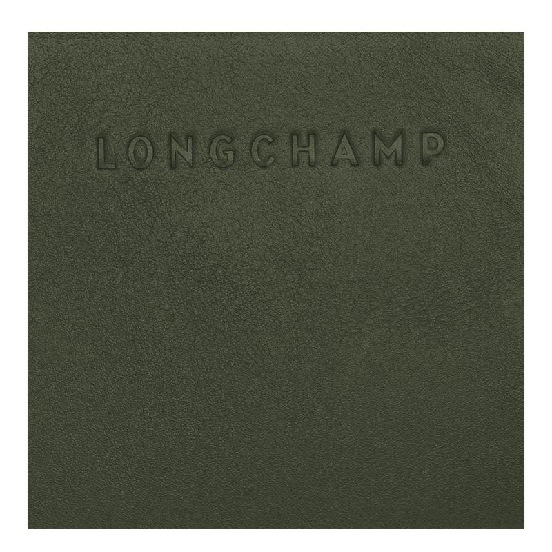 Longchamp 3D Portefeuille Dames Khaki | 529463-ZJW