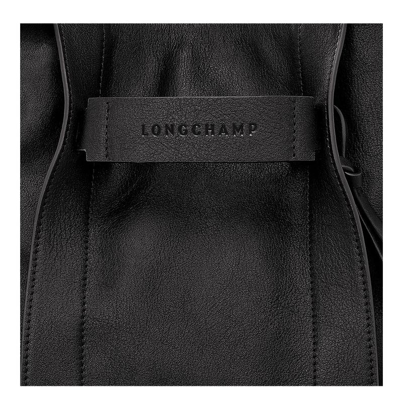 Longchamp 3D S Crossbodytassen Dames Zwart | 280146-PQA