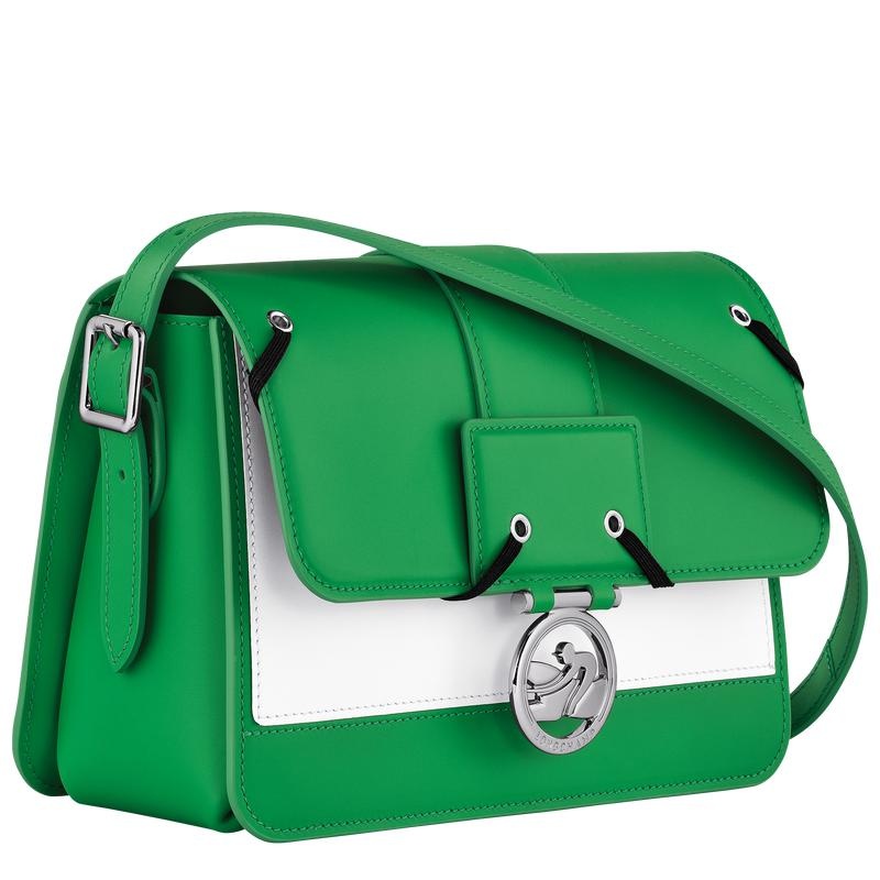 Longchamp Box-Trot M Crossbodytassen Dames Groen | 136529-SIL