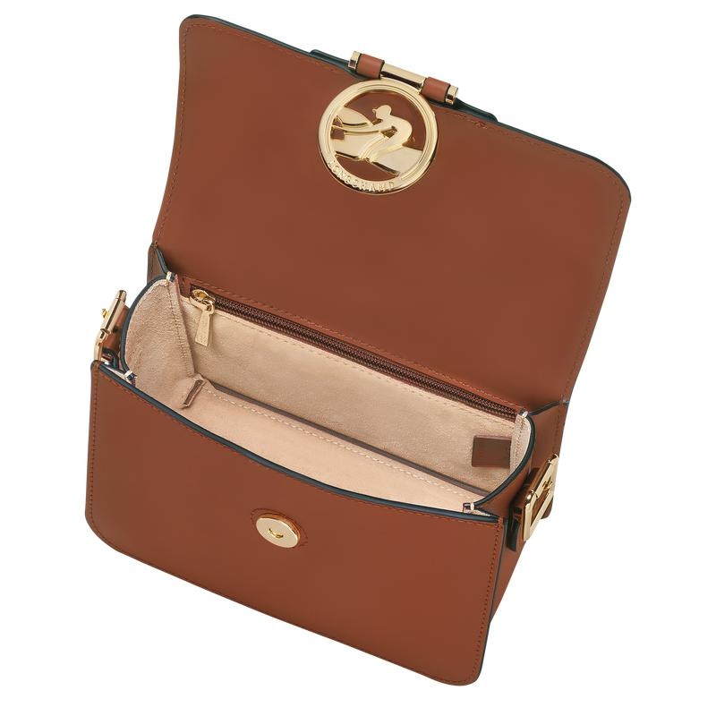 Longchamp Box-Trot S Crossbodytassen Dames Bruin | 029584-WJG