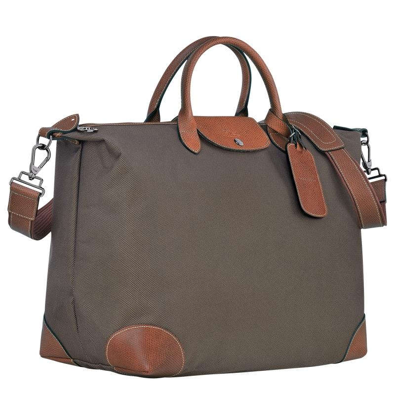 Longchamp Boxford S Reistas Dames Bruin | 563284-UDQ