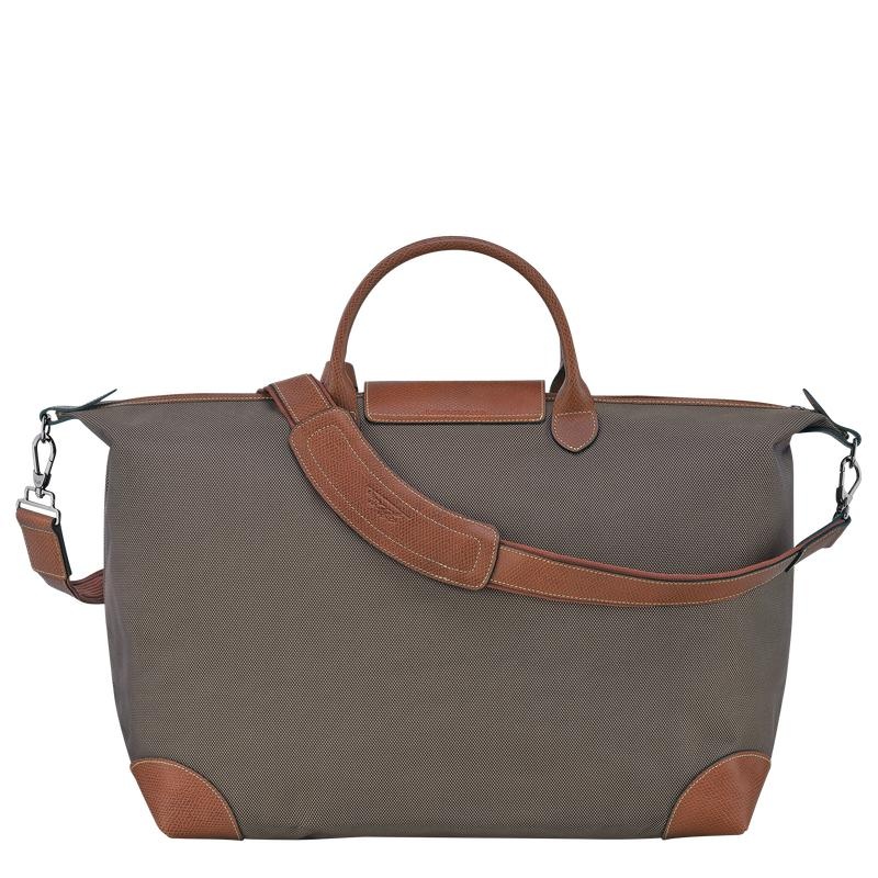 Longchamp Boxford S Reistas Dames Bruin | 563284-UDQ