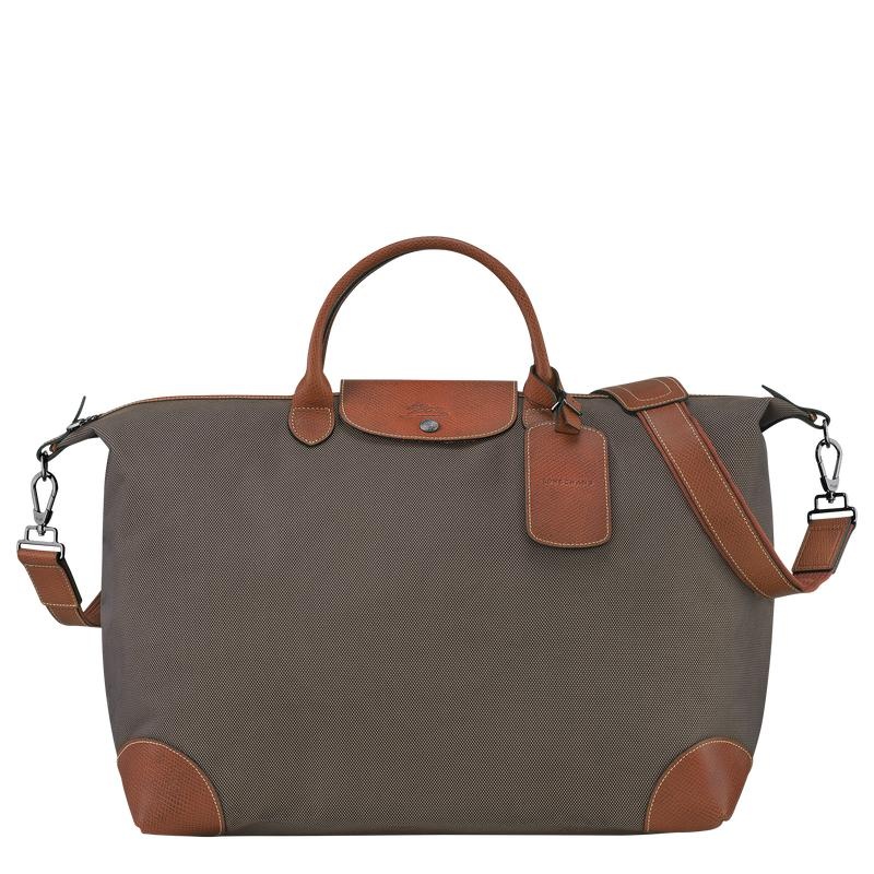 Longchamp Boxford S Reistas Dames Bruin | 563284-UDQ