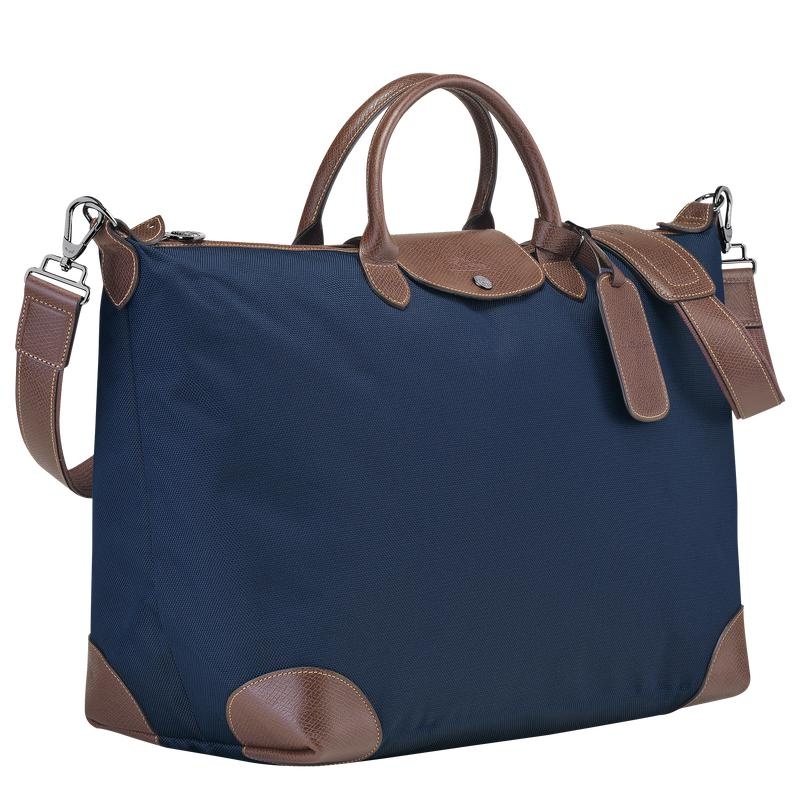 Longchamp Boxford S Reistas Heren Blauw | 986402-HPE