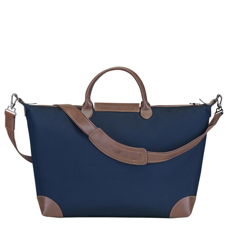 Longchamp Boxford S Reistas Heren Blauw | 986402-HPE