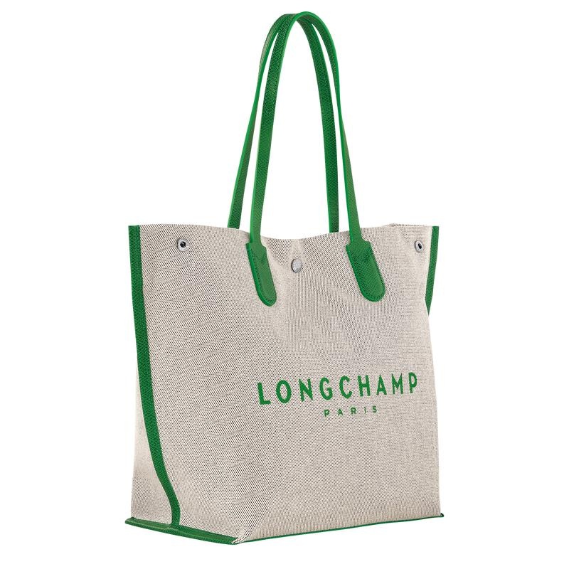 Longchamp Essential L Tote Tassen Dames Groen | 032974-FLR