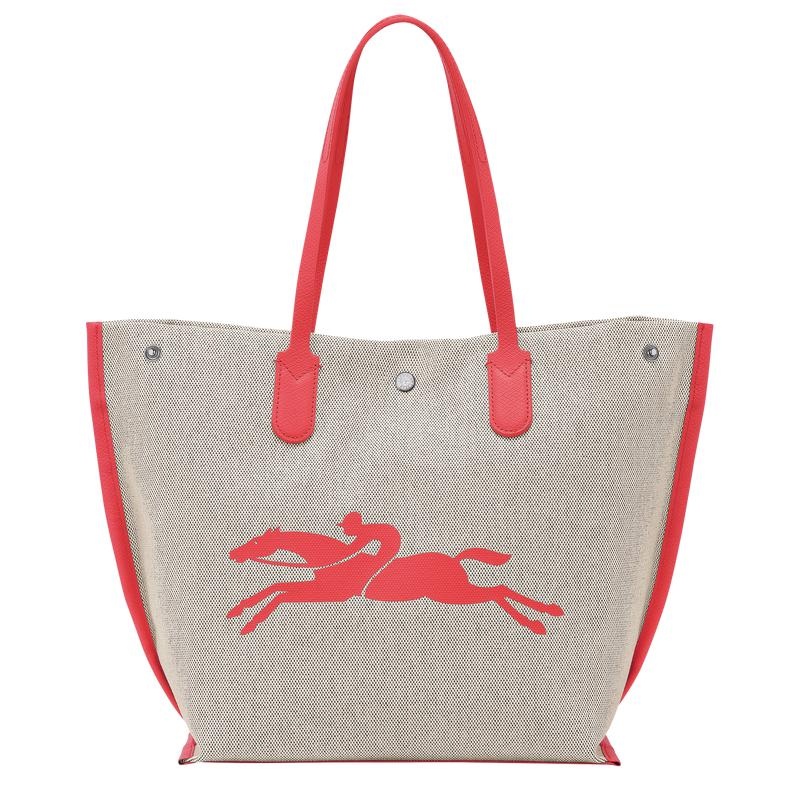 Longchamp Essential L Tote Tassen Dames Rood | 389520-PXO