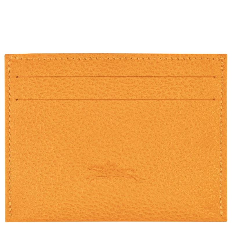 Longchamp Le Foulonné Kaarthouder Dames Abrikoos Oranje | 217394-FBJ