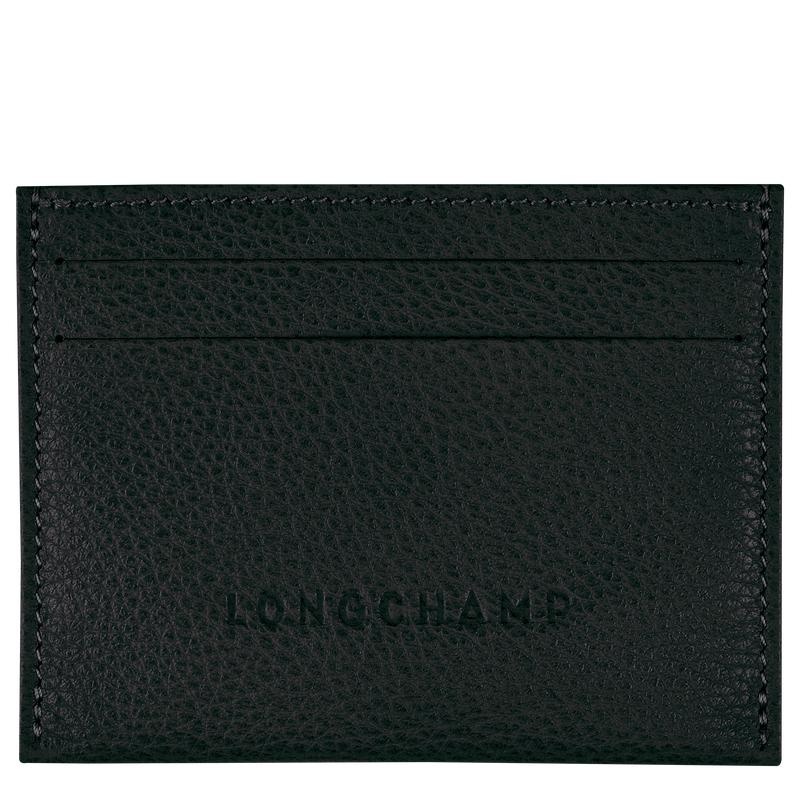 Longchamp Le Foulonné Kaarthouder Dames Zwart | 136820-PFB