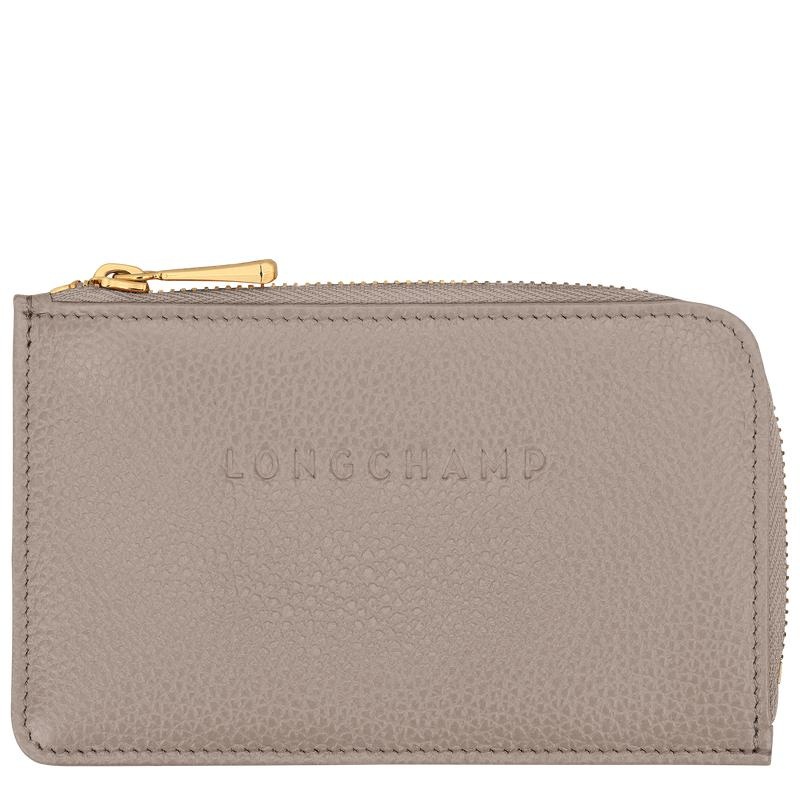 Longchamp Le Foulonné Kaarthouder Heren Grijs | 890165-DPQ