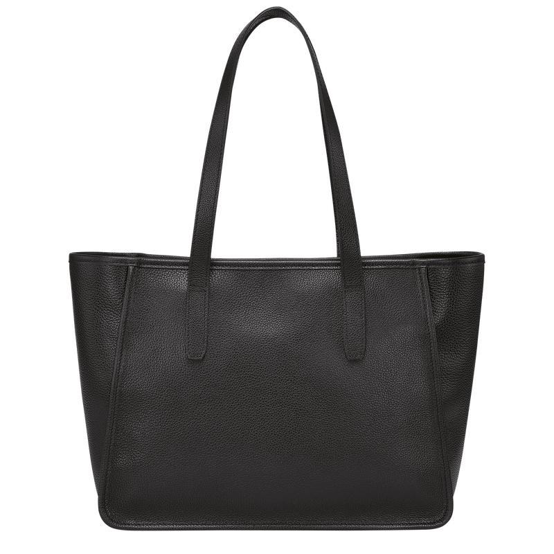 Longchamp Le Foulonné L Tote Tassen Dames Zwart | 085723-OHE