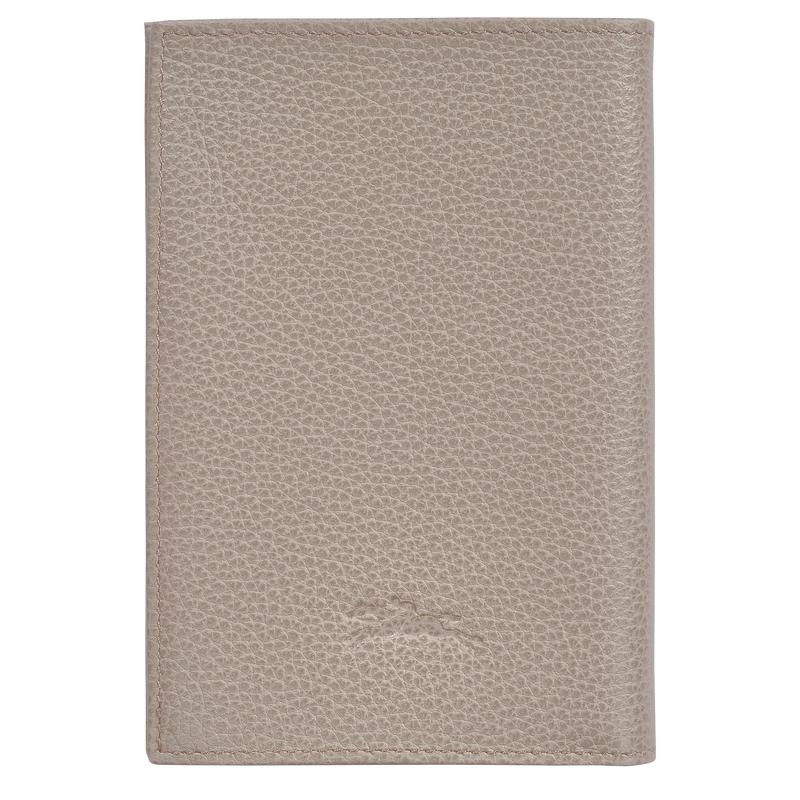 Longchamp Le Foulonné Passport cover Reistas Dames Grijs | 978035-OJS