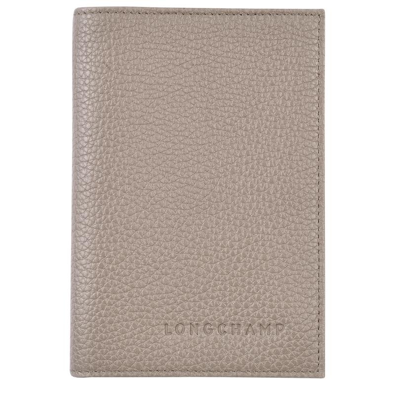 Longchamp Le Foulonné Passport cover Reistas Dames Grijs | 978035-OJS