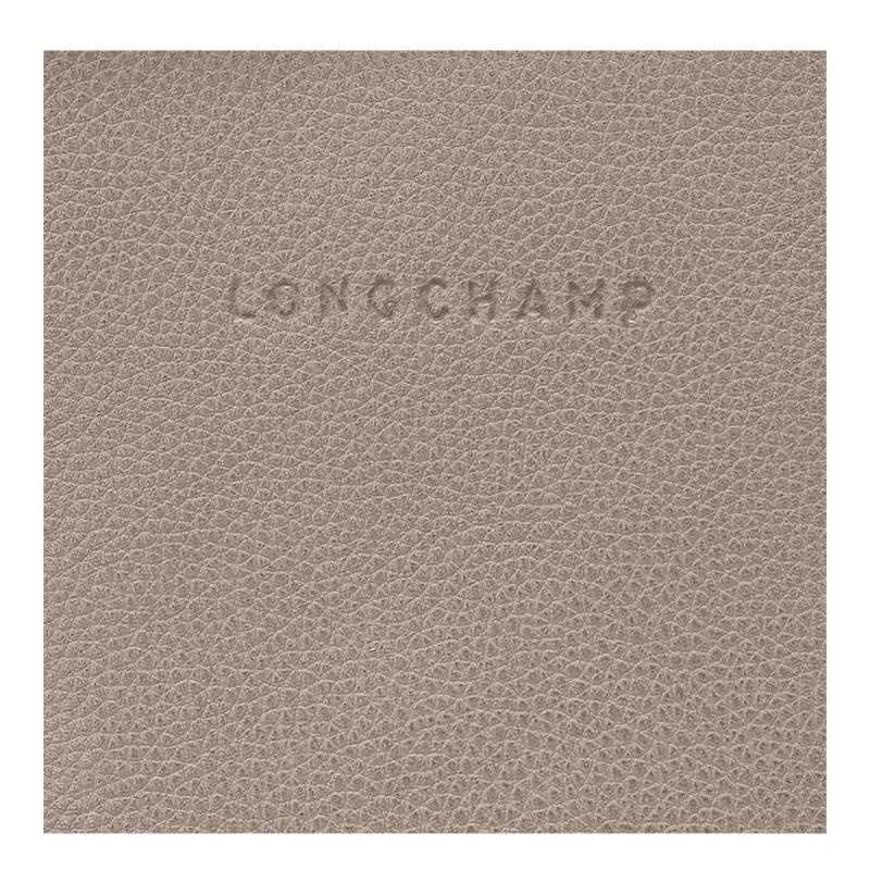 Longchamp Le Foulonné Rugzakken Dames Grijs | 405371-RCG