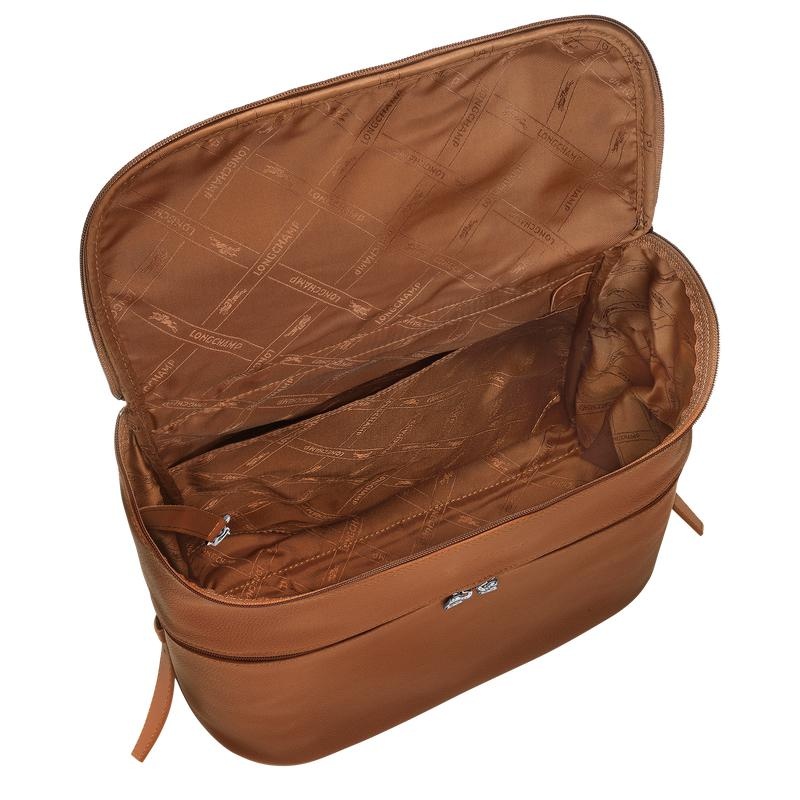 Longchamp Le Foulonné Rugzakken Heren Bruin | 145830-NMC