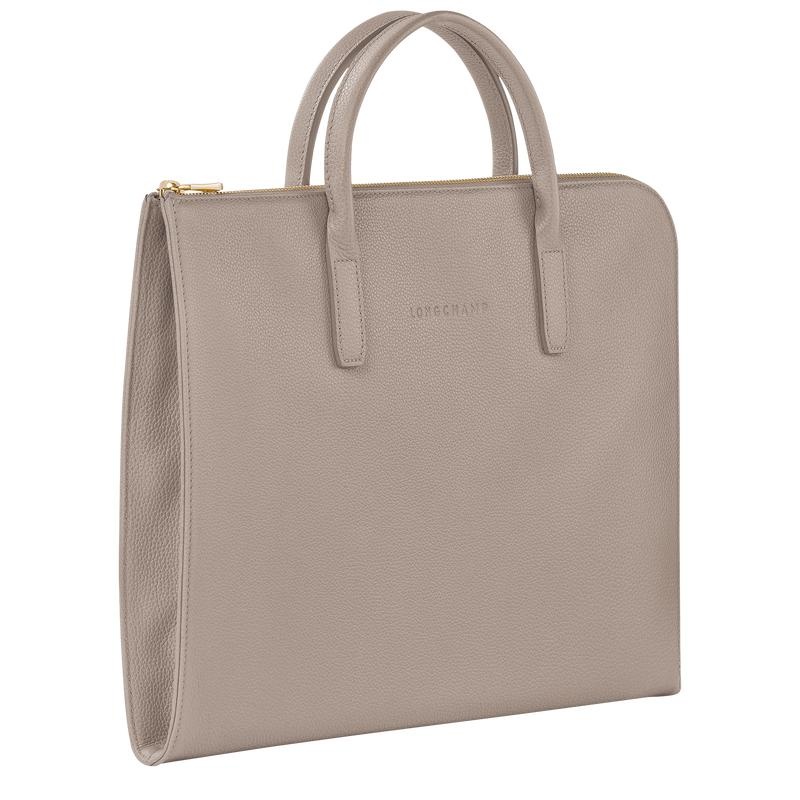 Longchamp Le Foulonné S Aktentas Heren Grijs | 709384-BDX